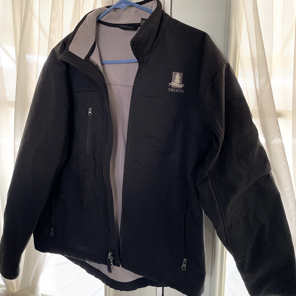 Black Oregon Soft Shell Men’s Jacket by Prairie Mountain